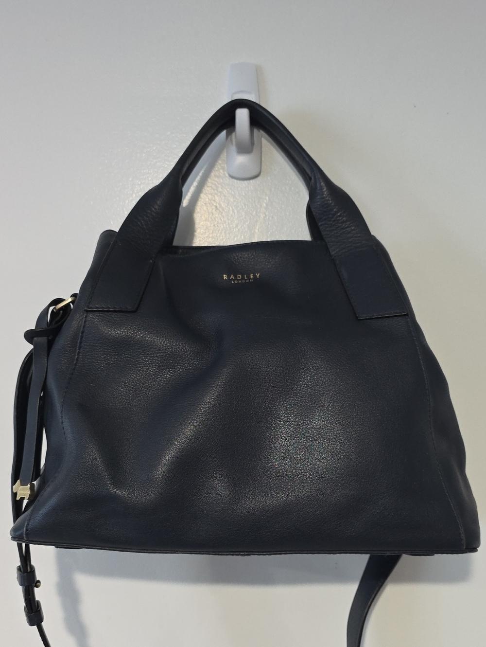 RADLEY LONDON Baylis Road NAVY Leather Medium Multiway Shoulder Tote